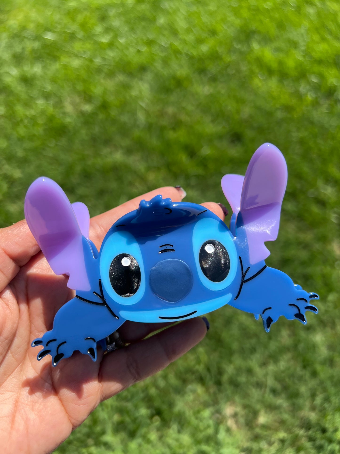 Stitch Hair Claw Clip