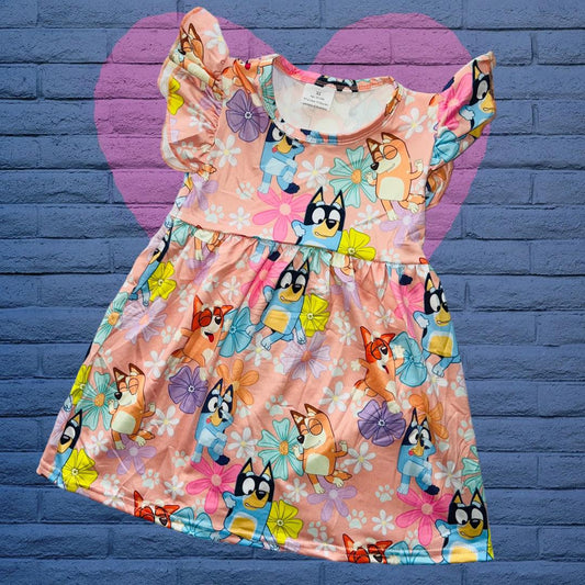 Bluey Girl Dress