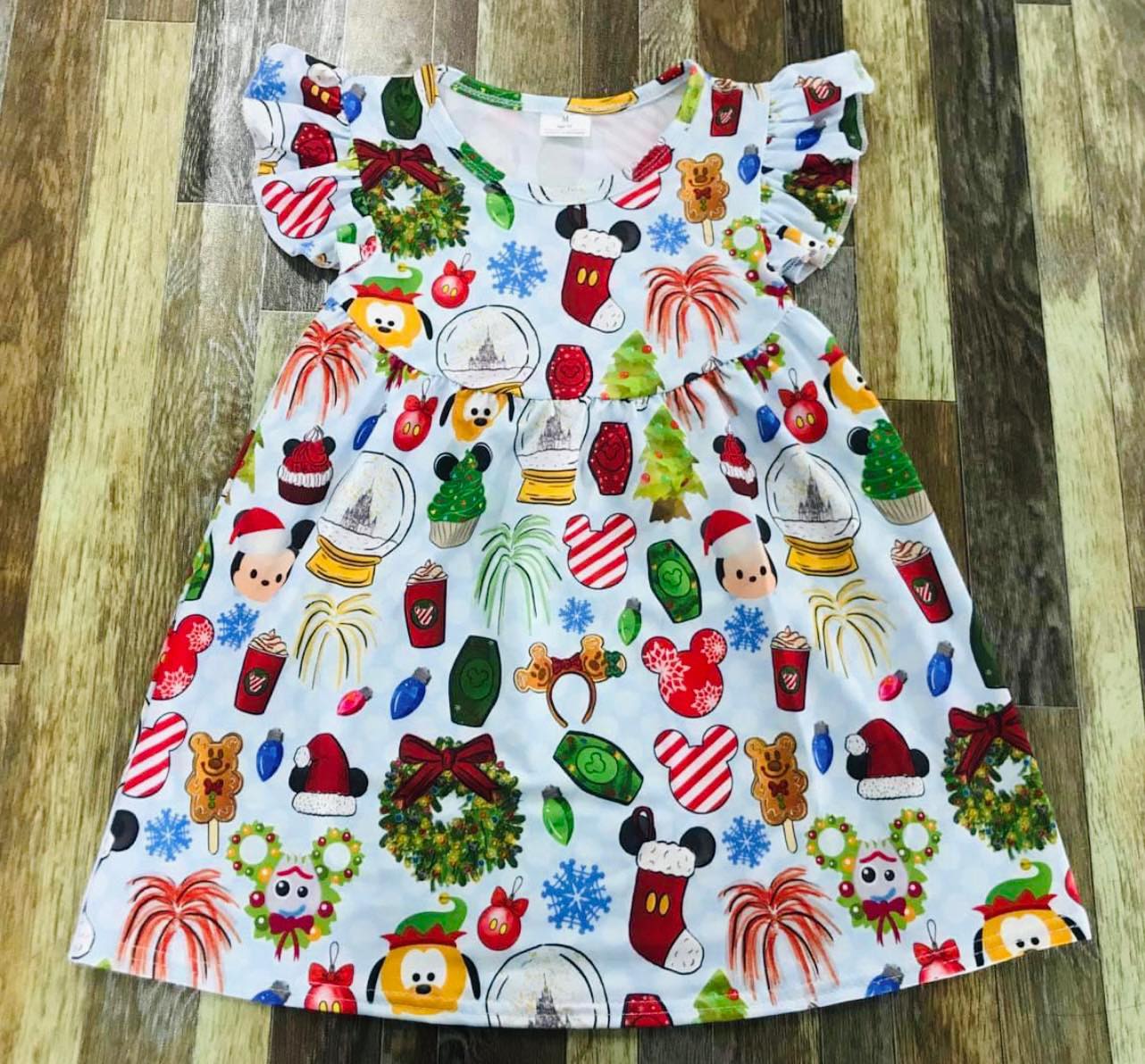 Disney Christmas Snacks Dress