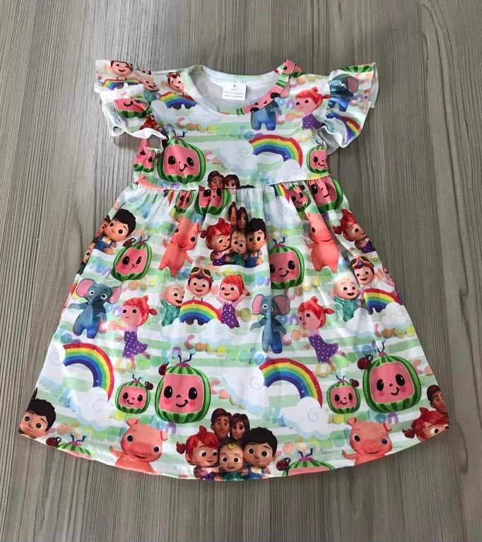 Cocomelon Dress and Bow