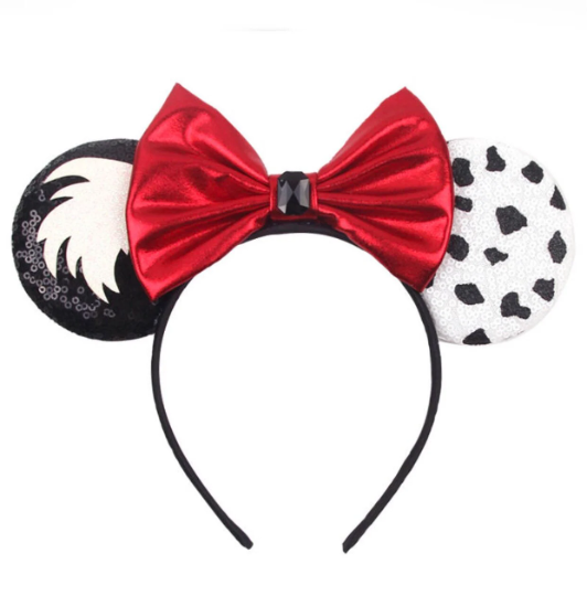 Cruella Inspired Ears