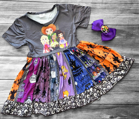 Twirl Hocus dress and Bow