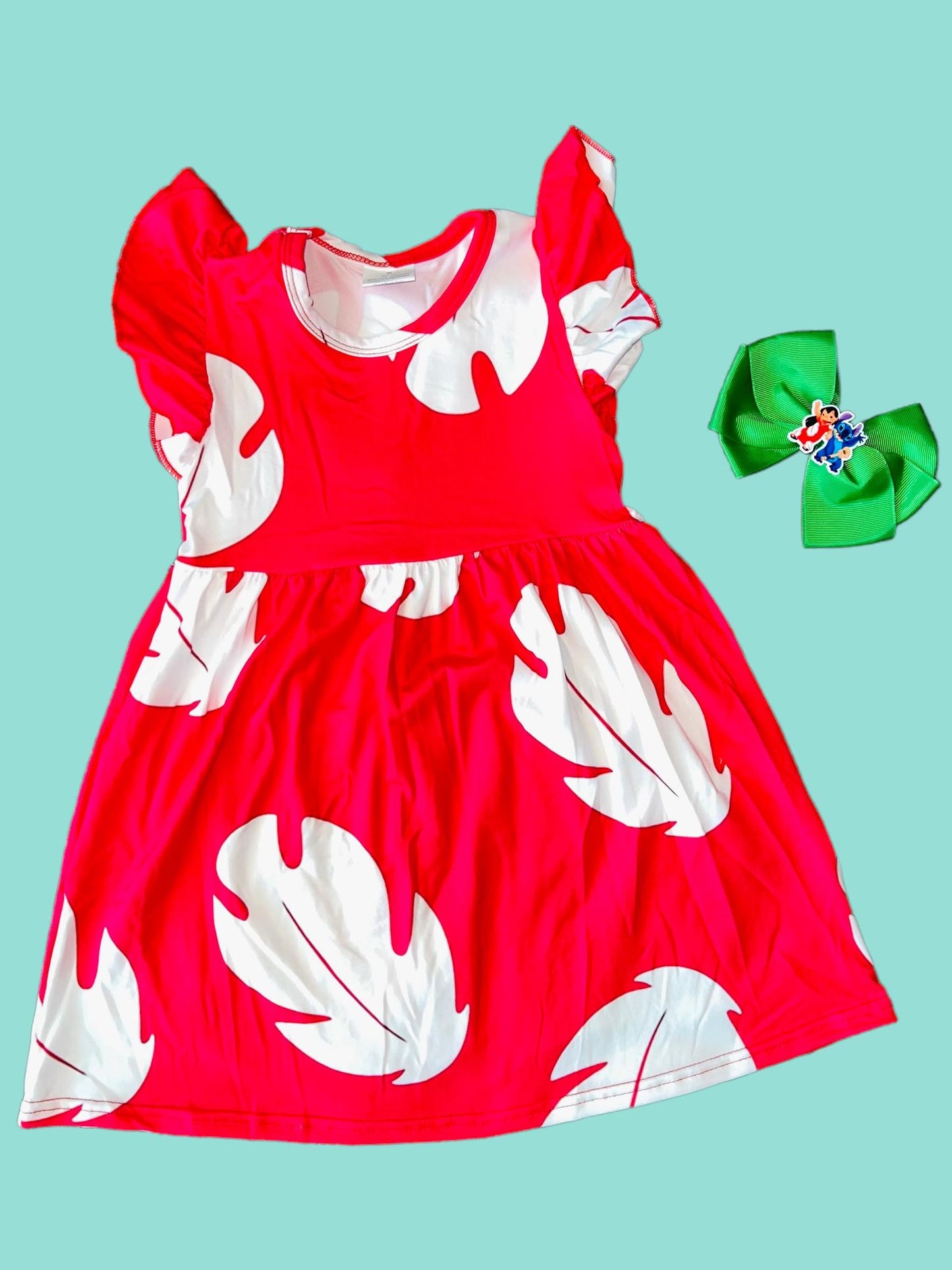 Lilo Red dress and bow